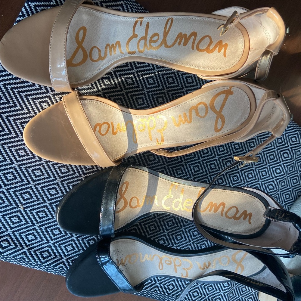 Sam Edelman Patent Leather Stilettos size 10